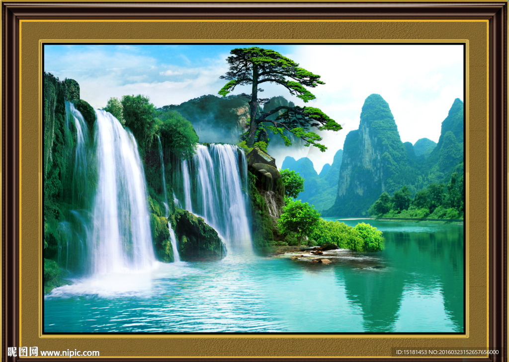 山水画