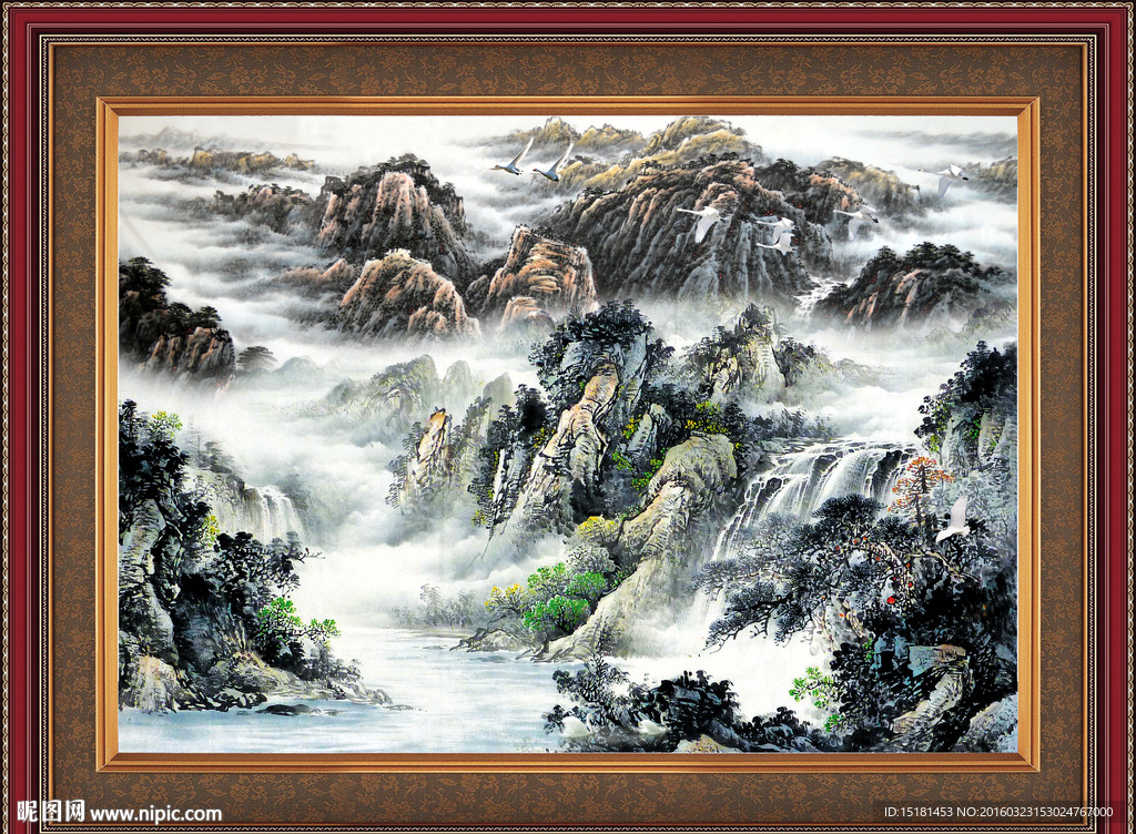 国画山水