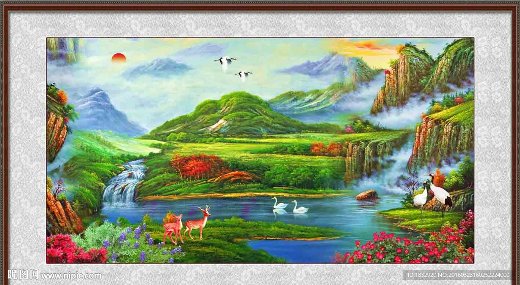 油画
