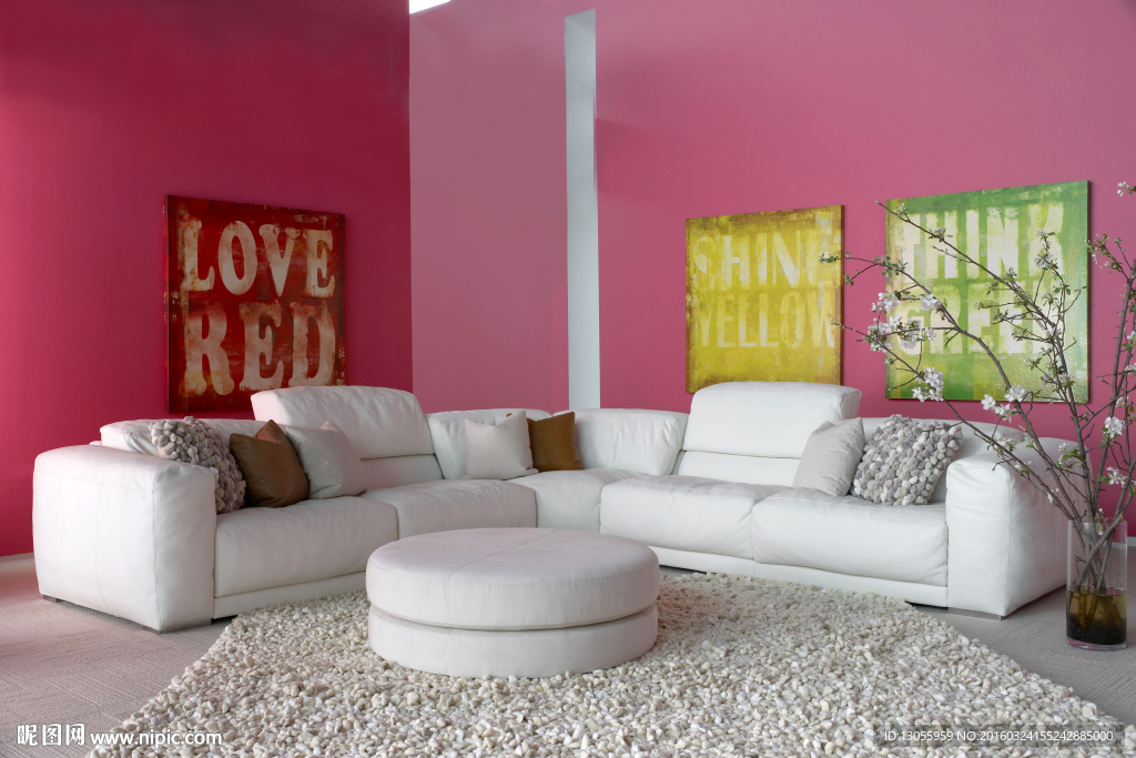 客厅沙发背景墙效果图