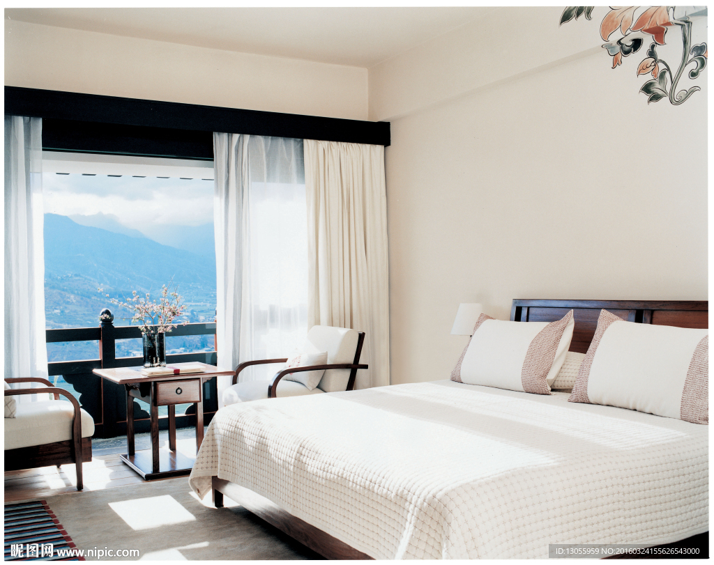 卧室背景墙效果图