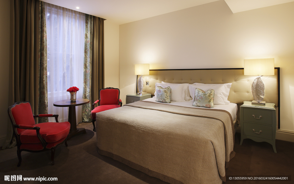 卧室背景墙效果图