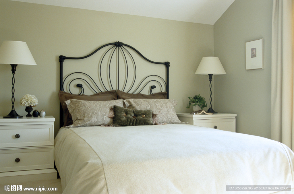 卧室背景墙效果图