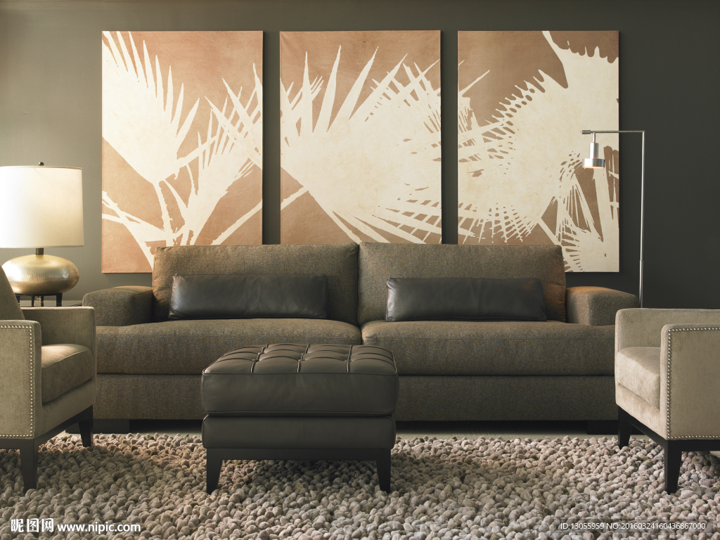 客厅沙发背景墙效果图