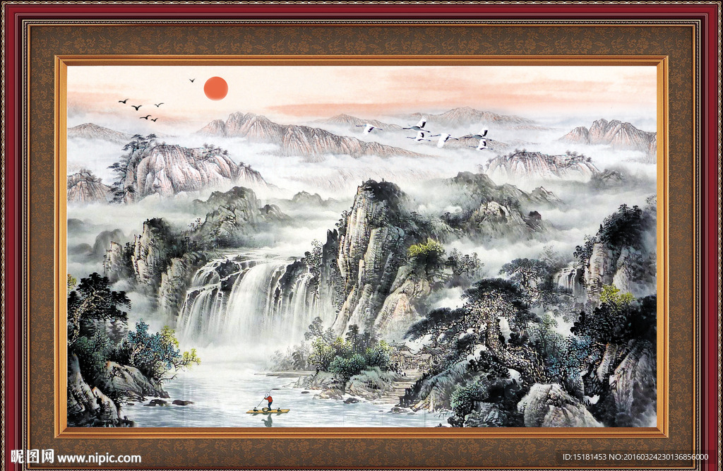 国画山水