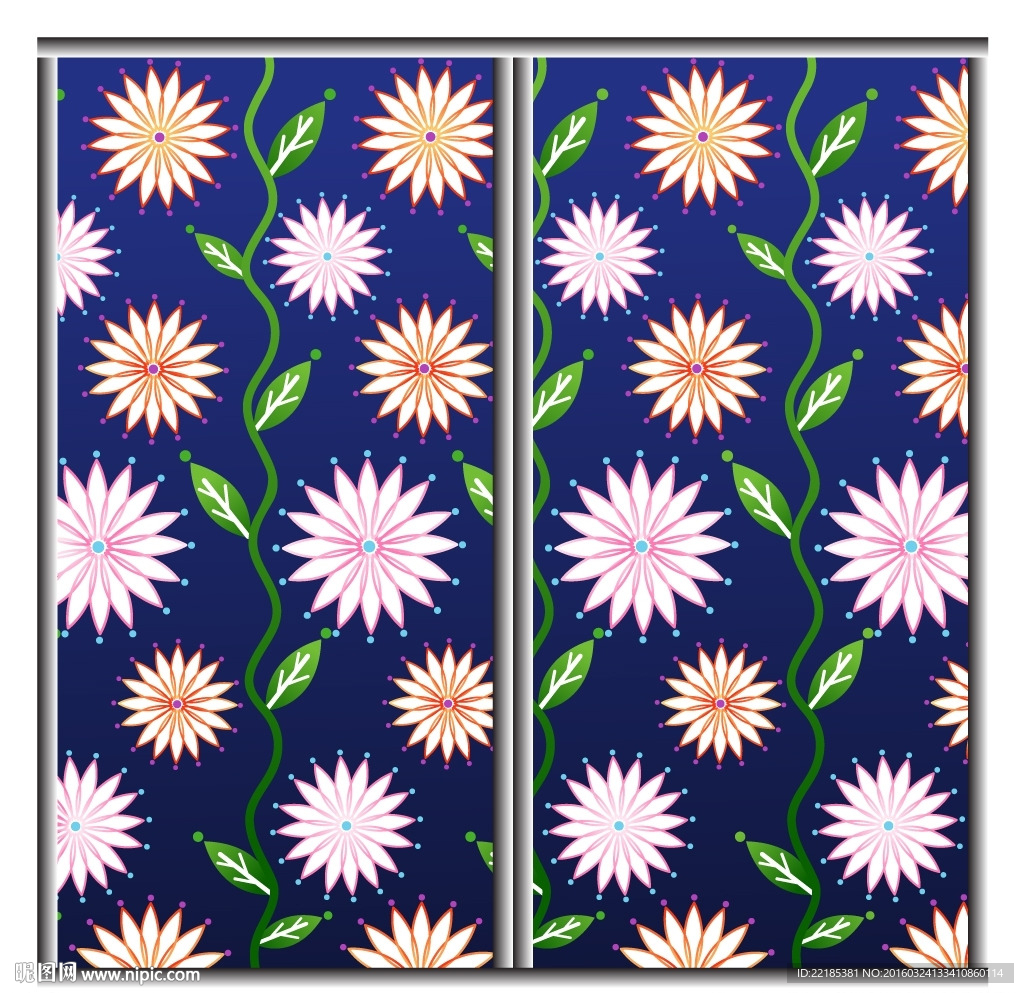 时尚花纹