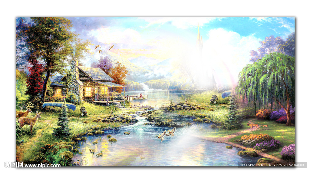 油画