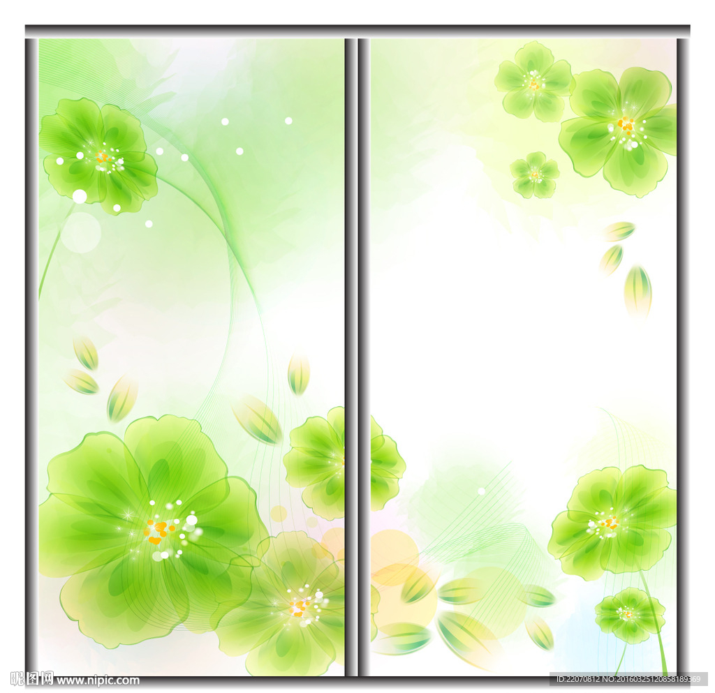 移门花卉