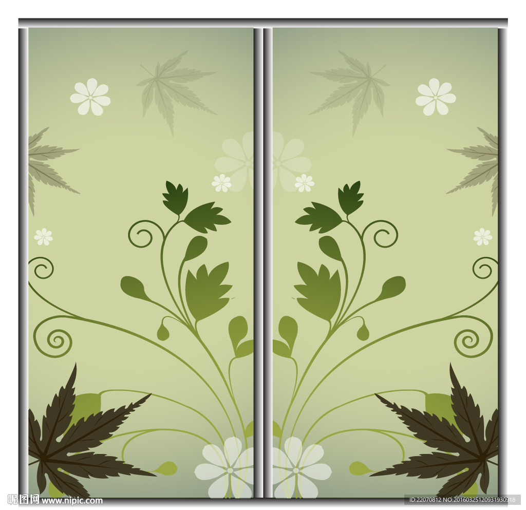 欧式花纹