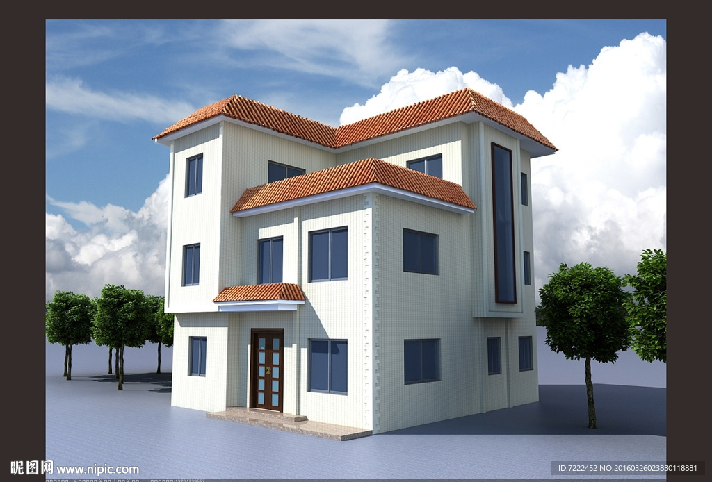 私人屋外墙效果