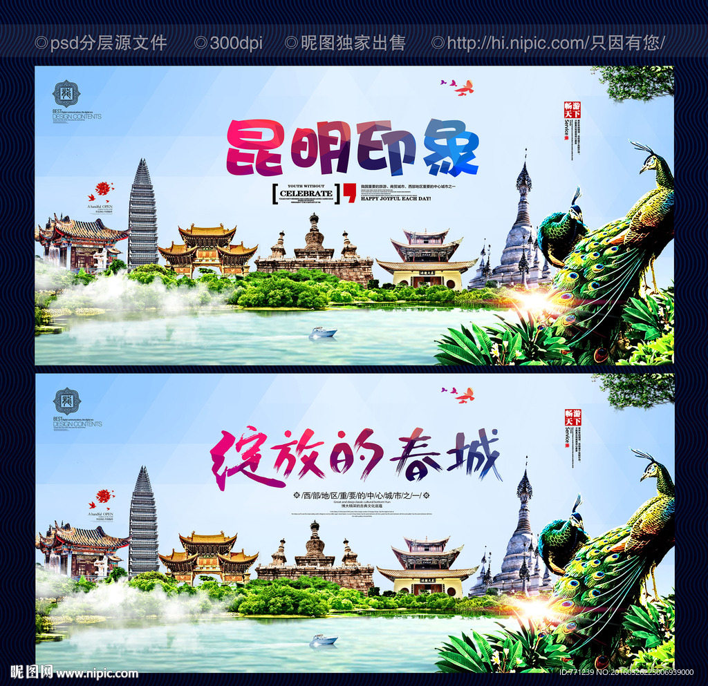 昆明印象 绽放的春城