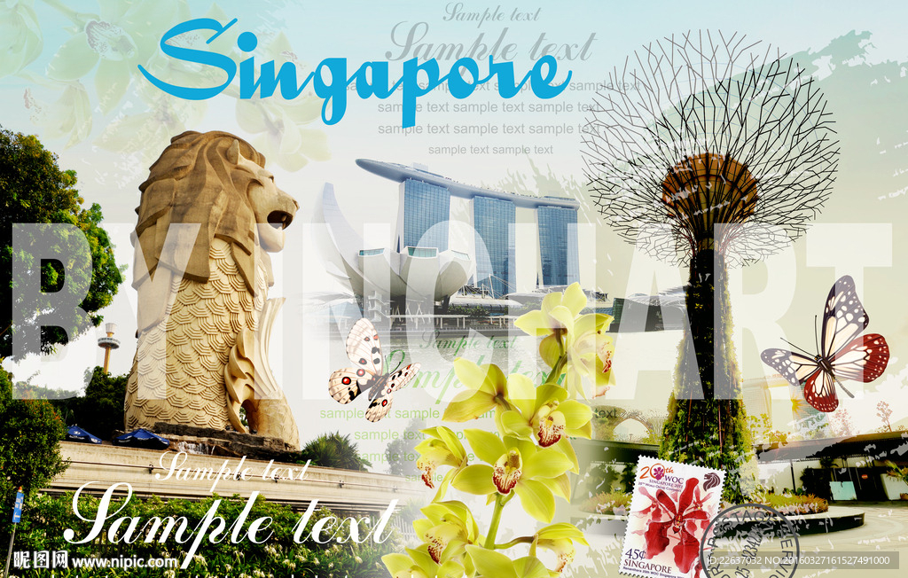 新加坡装饰画