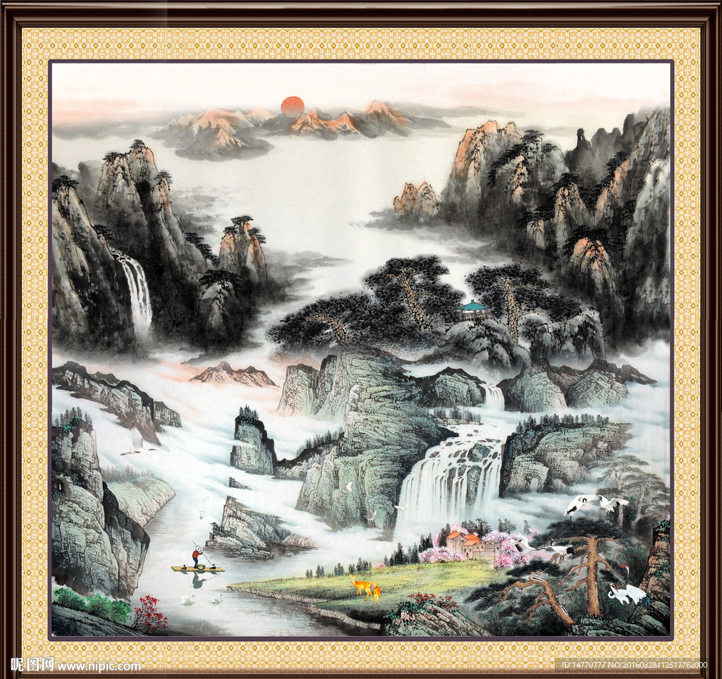 国画山水