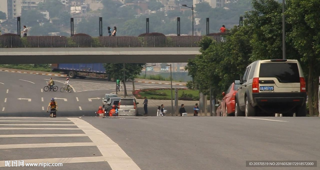 高清公路空镜头