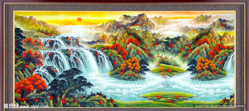 山水画