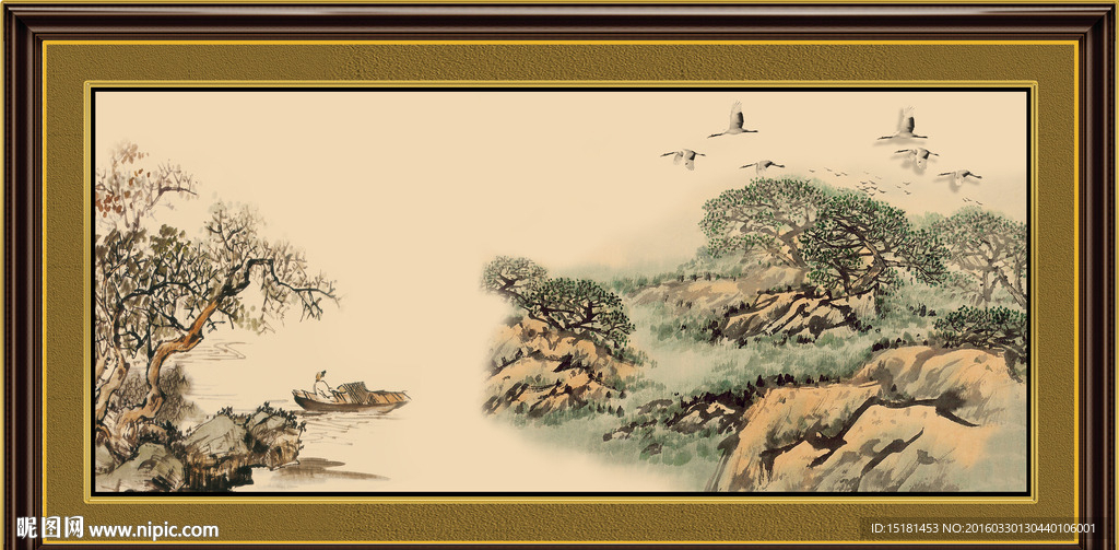 国画山水