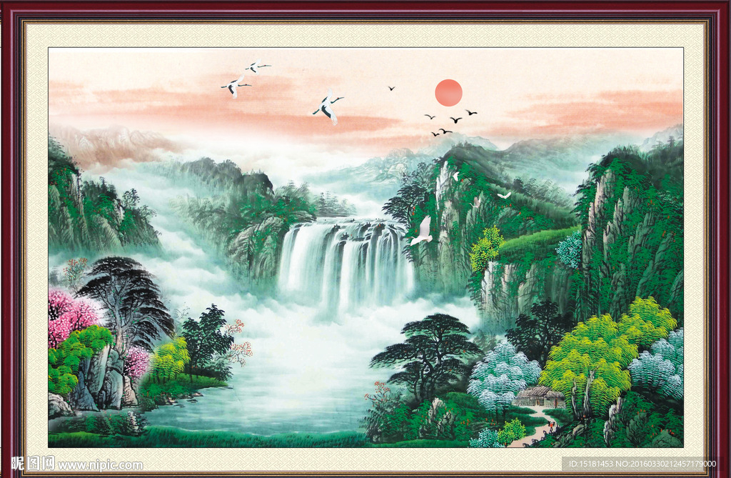 国画山水