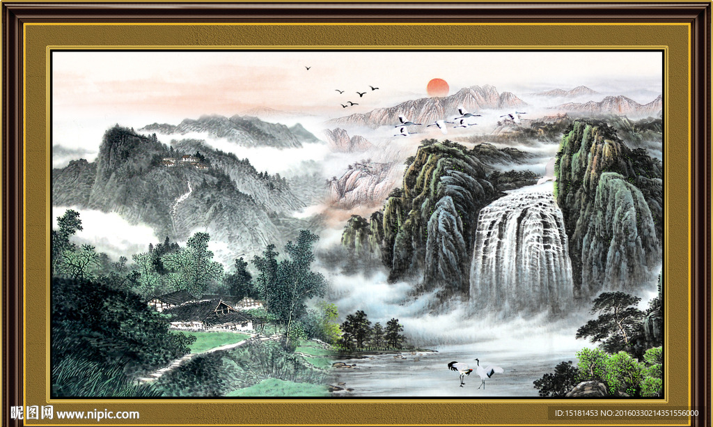 江山如画 流水生财