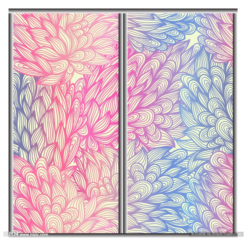 时尚花纹