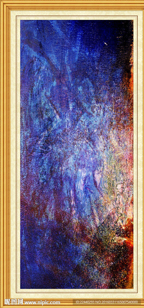 抽象油画