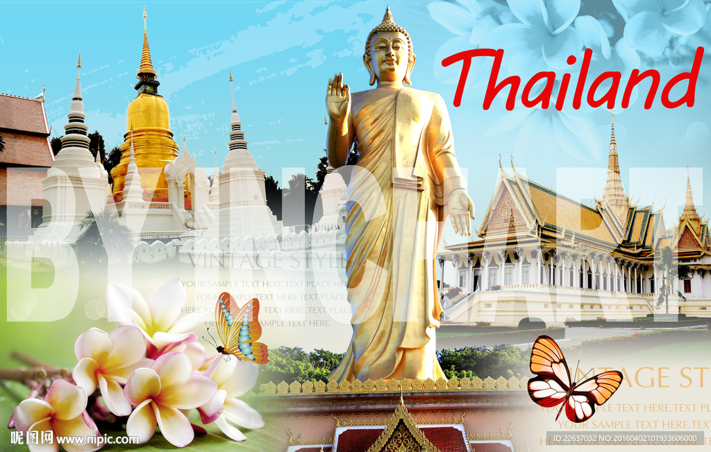 泰国风情装饰画