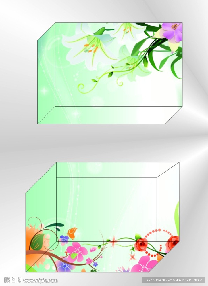 唯美插画 首饰盒