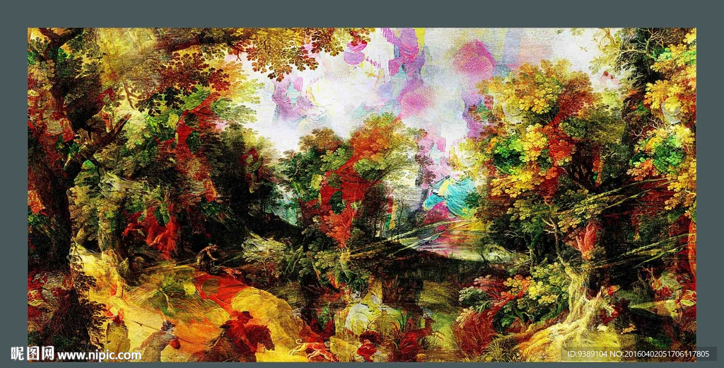 风景油画