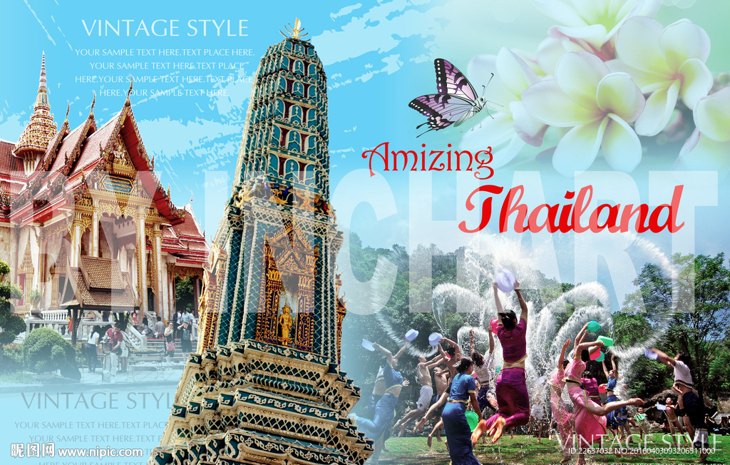 泰国风情装饰画