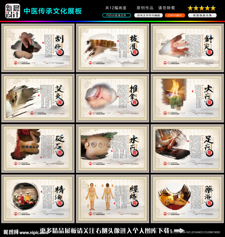 中医文化展板