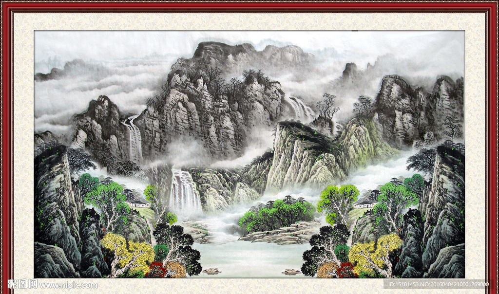 国画山水