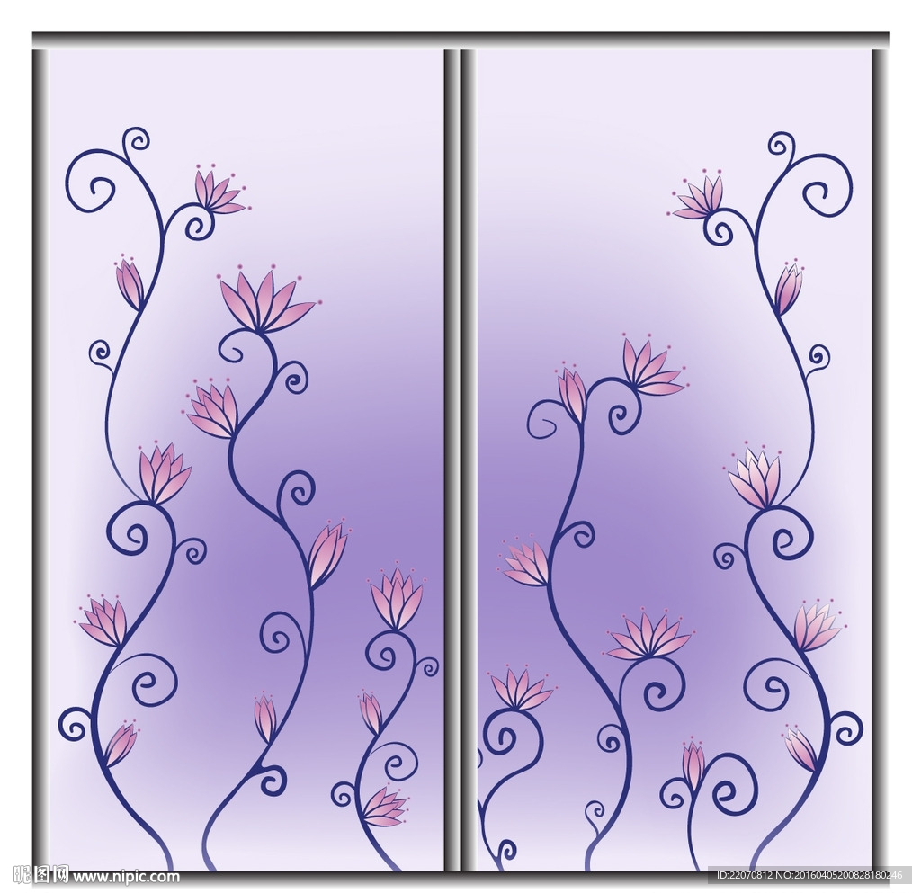 时尚花纹