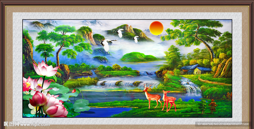 油画