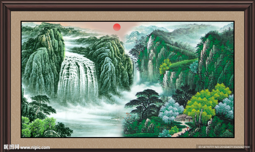 国画山水