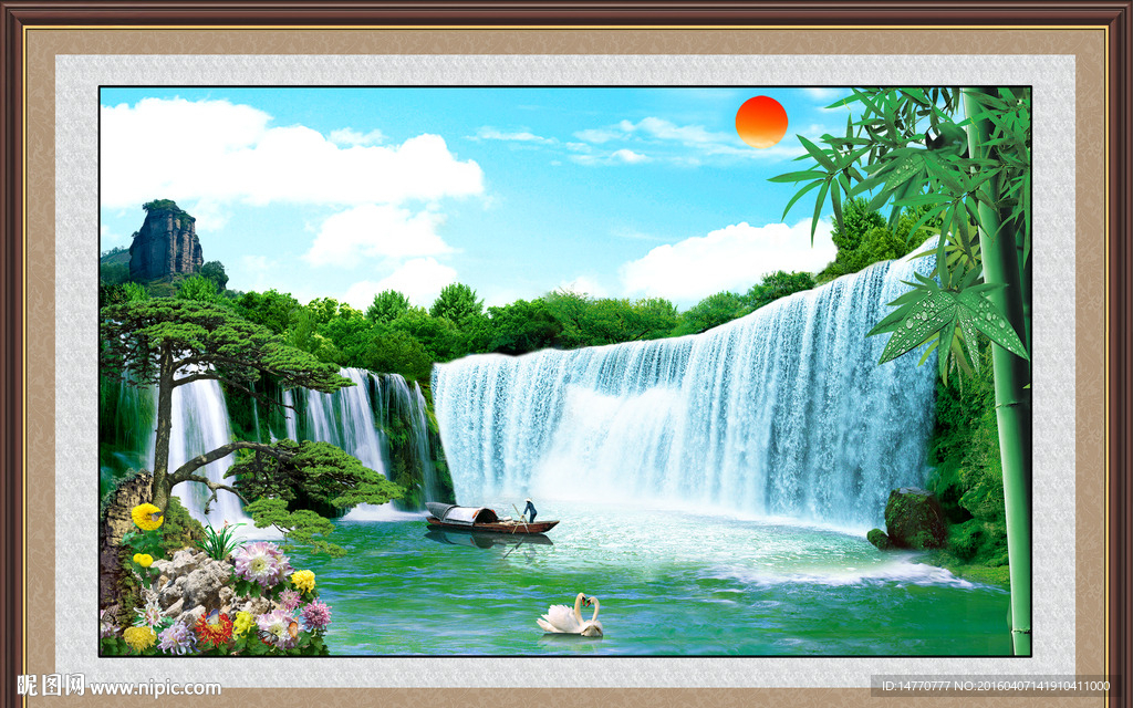 山水画