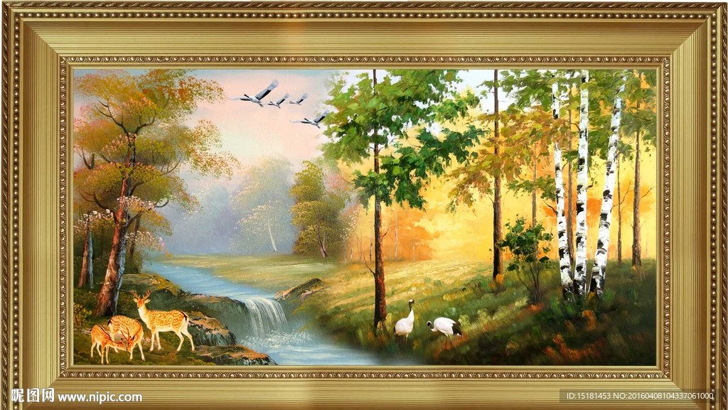 油画风景