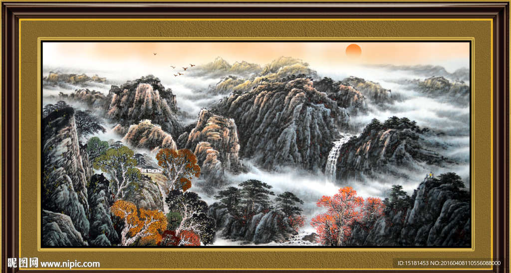 国画山水