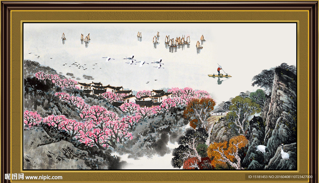 国画山水