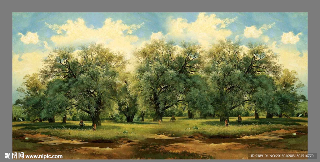 风景油画