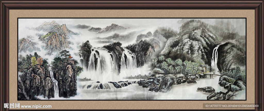国画山水