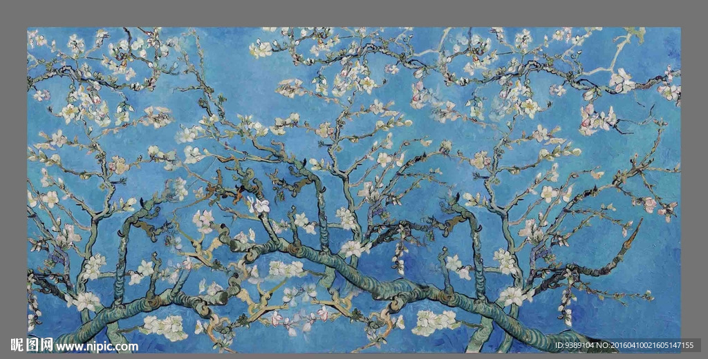 花卉油画