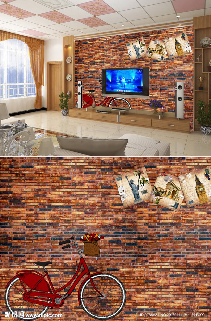 欧洲风格背景墙