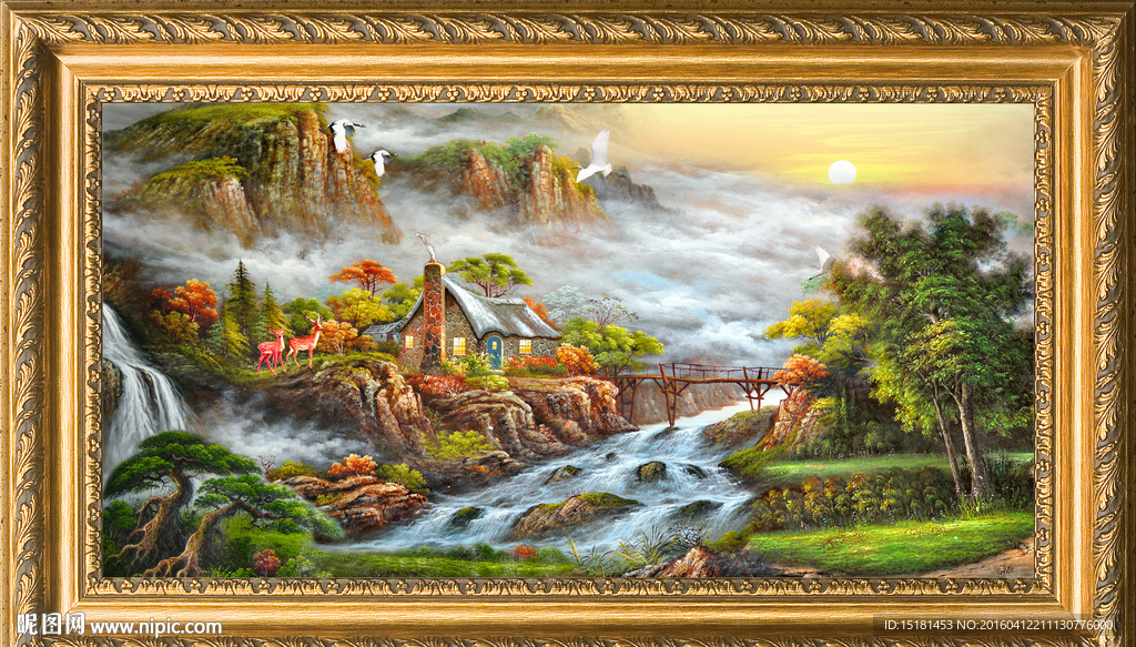 油画风景