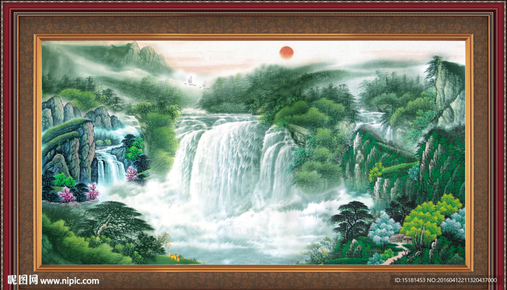 山水国画
