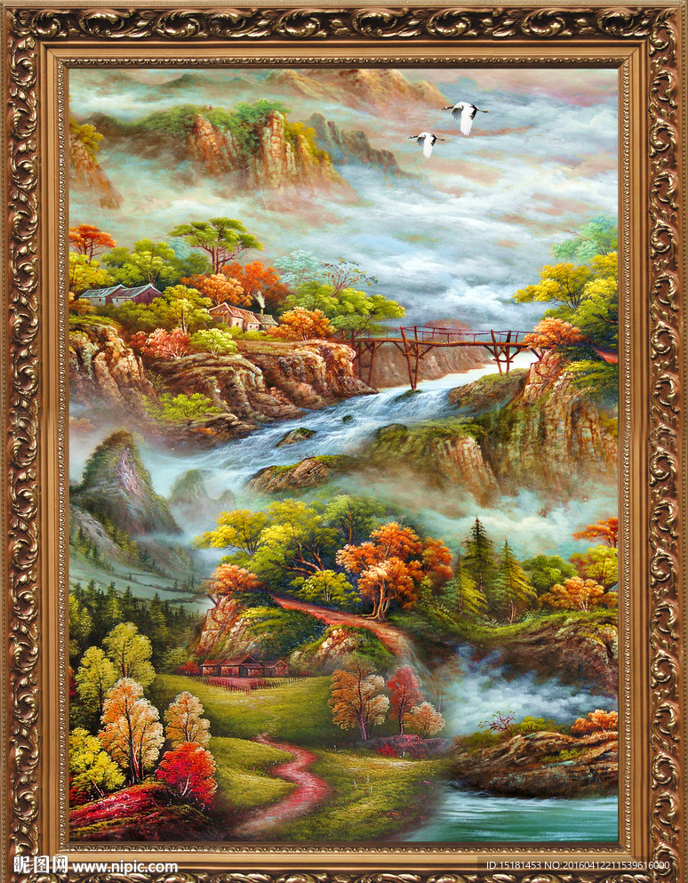 油画风景