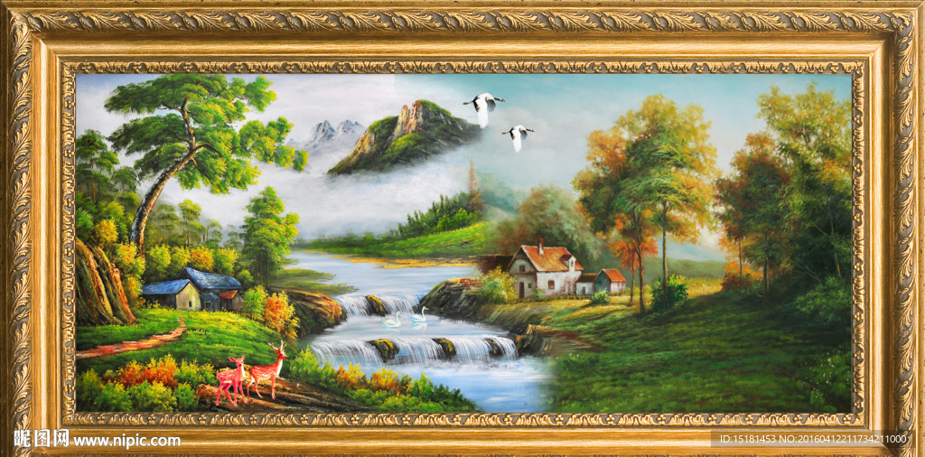 油画风景
