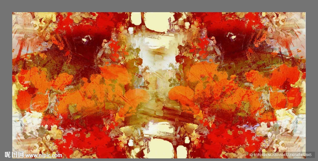 抽象油画