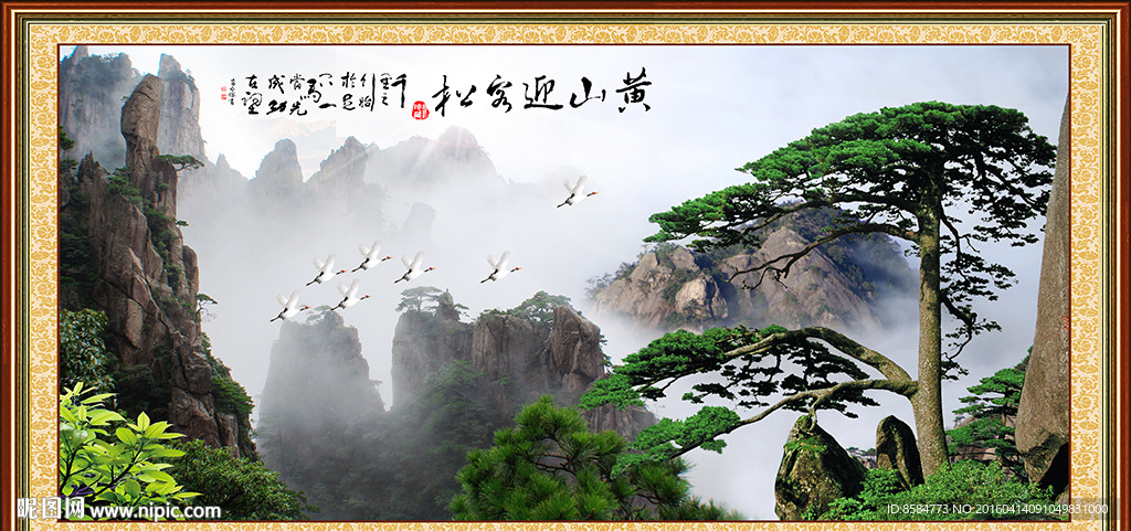 迎客松