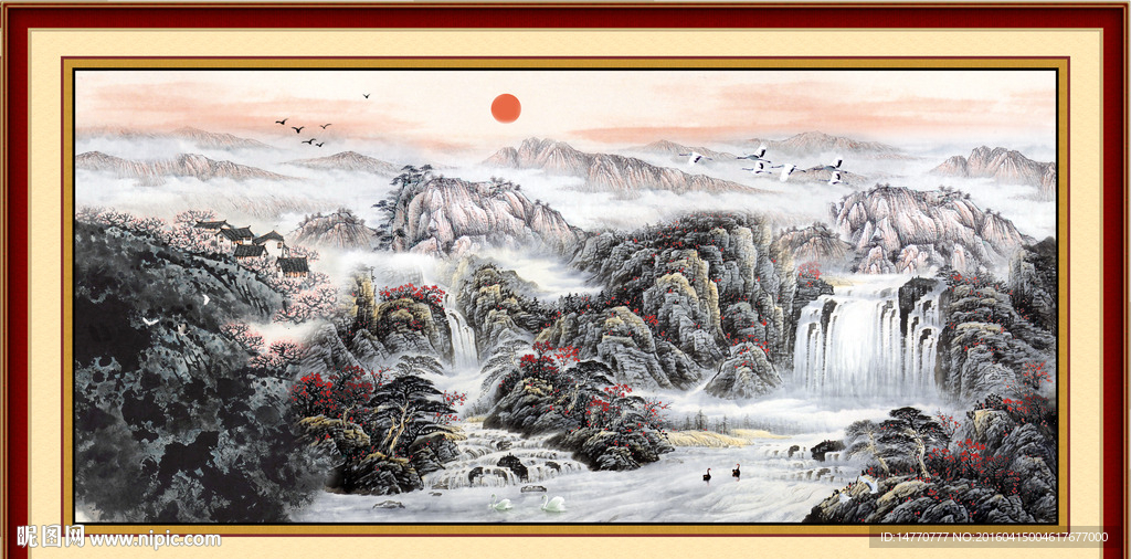 国画山水