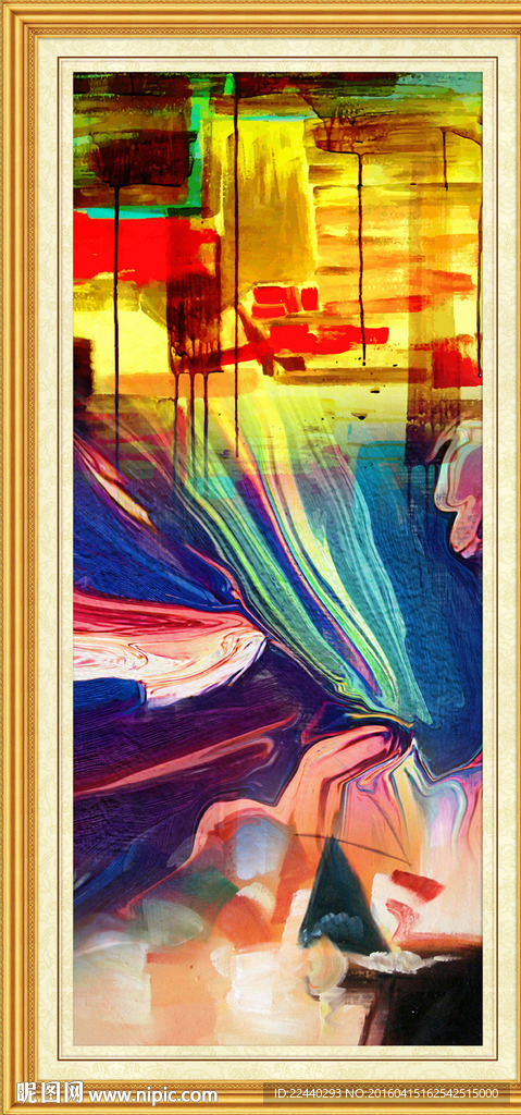 抽象油画