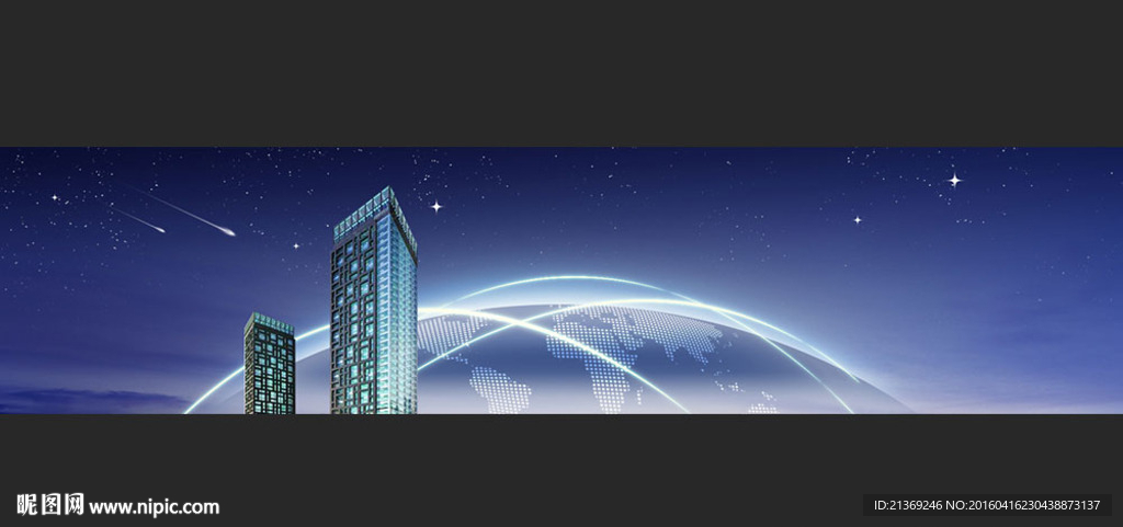 网页头图，贸易，banner图